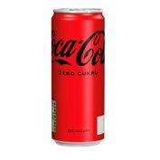 0,33 COCA-COLA ZERO plech