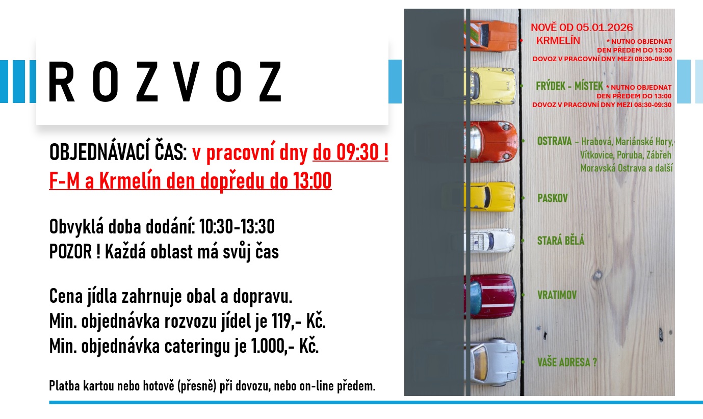 rozvoz od 05 2026